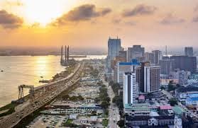 Lagos at sunset